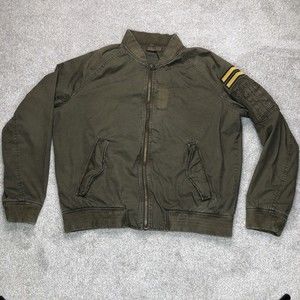 Men's Olive Bomber Jacket